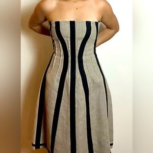 D&G line by Dolce & Gabbana. Italian Strapless dress sd0365